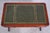 English Leather Top Yew Wood Writing Desk For Sale - Image 9 of 17
