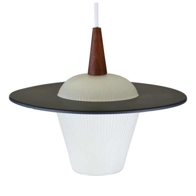 Vintage Danish Pendant Lamp from Lyfa, 1950s For Sale