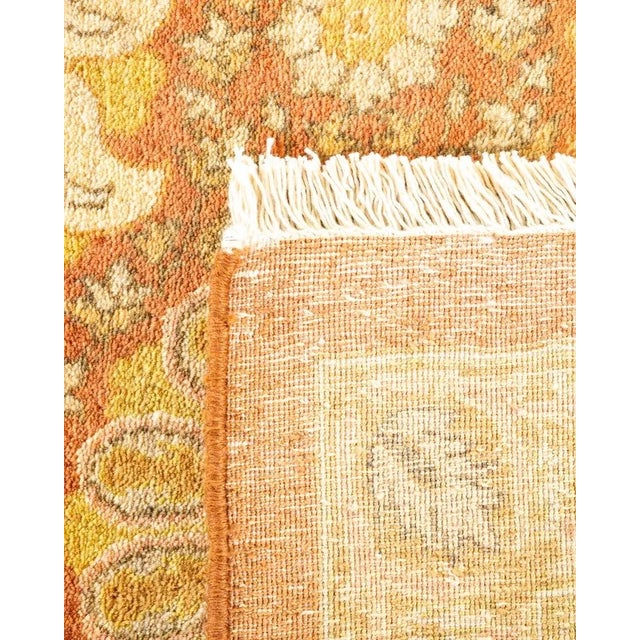 2000 - 2009 Mogul, One-of-a-Kind Hand-Knotted Area Rug in Brown, 8' 2" x 10' 4" For Sale - Image 5 of 8