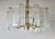 Metal 1970s Sciolari Style Glass Rod Beveled Glass Panel Chandelier For Sale - Image 7 of 18