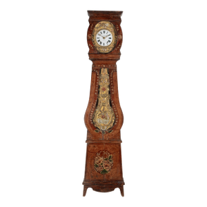 19th Century French Comtoise or Morbier Grandfather Clock