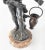 Metal Silvered Metal Figure of a Boy Carrying Water For Sale - Image 7 of 11
