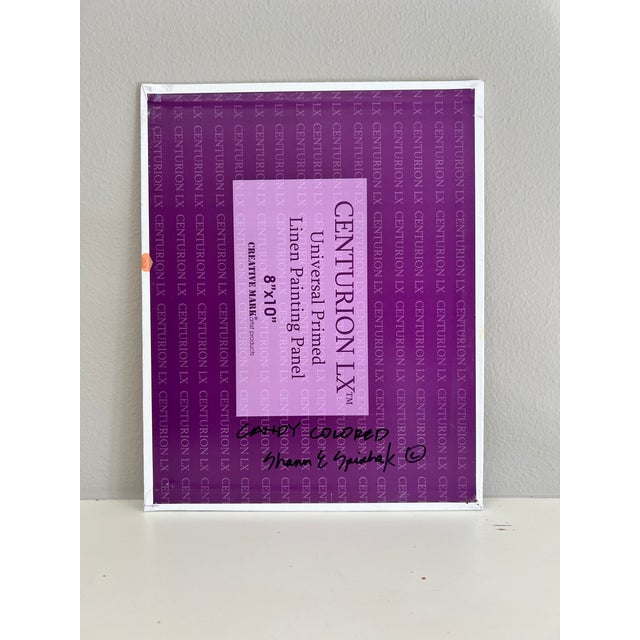 Painting of an Interior Original Artwork by Shann Spishak For Sale - Image 4 of 6