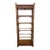 Vintage Faux Bamboo Etagere Shelving Unit Mid Century Boho Chic Display Shell For Sale