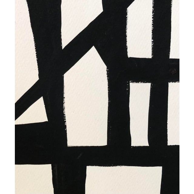 Contemporary Contemporary Original Abstract Acrylic on Archival Paper Painting by CL Auker For Sale - Image 3 of 3