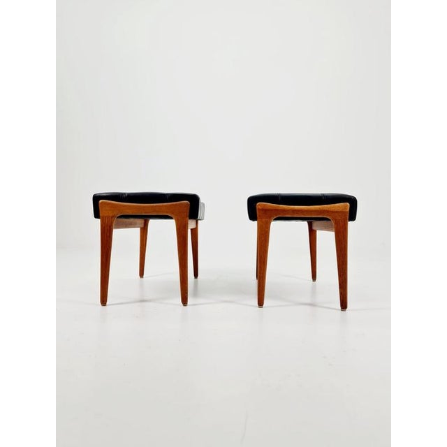 Wood Mid-Century Modern Danish Stool by Bröderna Anderssons, 1960s For Sale - Image 7 of 11