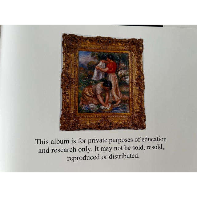 Coffee Table Book, "Renoir", Educational Printed Book For Sale - Image 11 of 12