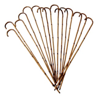 1920s Bamboo Cane Collection For Sale