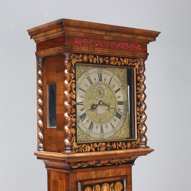 Antique Pendulum Clock by F. Reinolds Kensington For Sale - Image 3 of 14