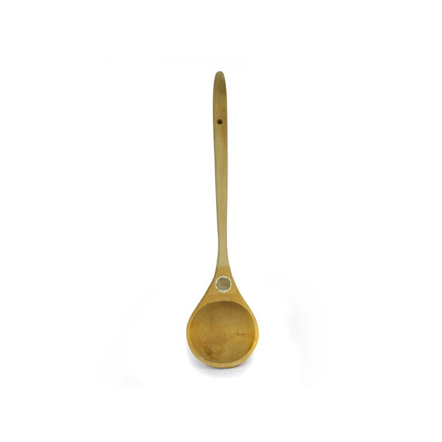 This authentic Finnish löylykauha (sauna ladle) is a beautiful piece of mid-to-late 20th-century craftsmanship by the...
