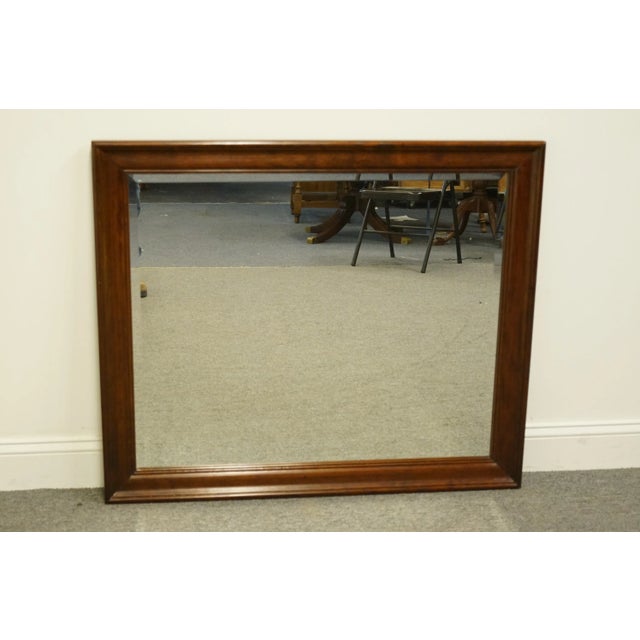 VINTAGE Solid Cherry Traditional Style 39" Dresser / Wall Mirror 33" High 39.25" Wide We specialize in High End Used...