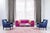 Pink Vicenza Velvet Tufted Sofa, Fuschia For Sale - Image 8 of 8