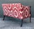 Neoclassical Vintage Ikat Print Georgian Loveseat For Sale - Image 3 of 12