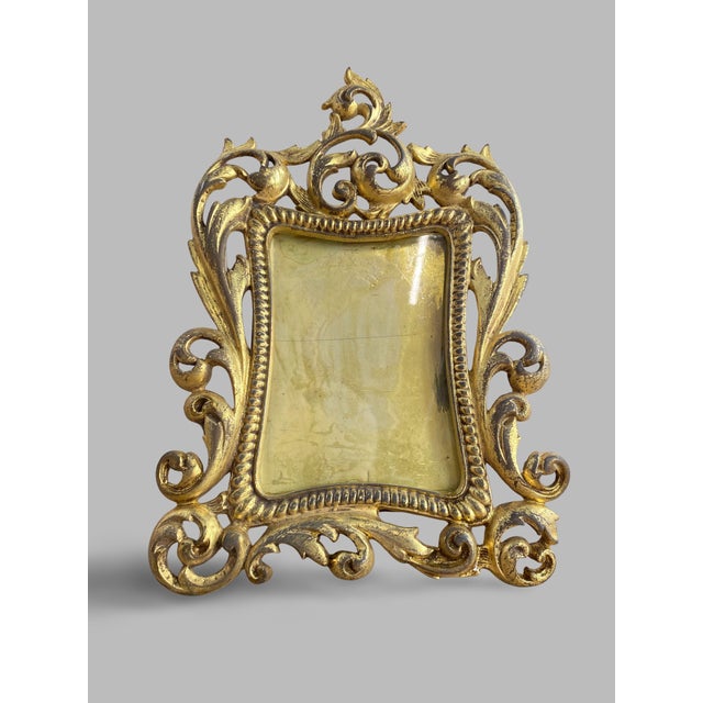 Gilt Bronze Photo Frame, 1800s For Sale - Image 12 of 12