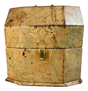 Empire French Box in Moroccan Leather