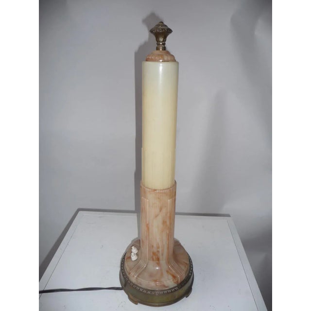 Art Deco Skyscraper Table Lamp by Carl Swanson for All-Lite Manufactoring Company, 1930s For Sale - Image 14 of 17