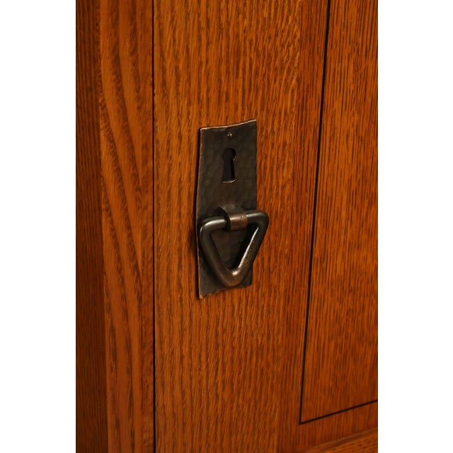 Stickley Mission Oak Harvey Ellis Inlaid Nightstand For Sale - Image 10 of 18