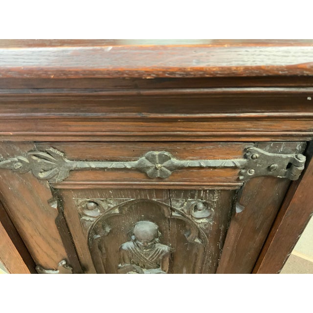 19th Century Gothic Cabinet For Sale - Image 16 of 16