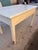 White Worktable with Front Drawers, 1900 For Sale - Image 8 of 9