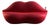 Bocca Sofa in Red Fabric by Studio 65 for Gufram, 1986 For Sale