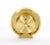 1960s Tiffany & Co. Gilt Bronze and Marble Desk Clock, Circa 1960 For Sale - Image 5 of 9