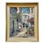 Vintage 1950’s French Impressionist Oil Painting Street Scene of Paris For Sale