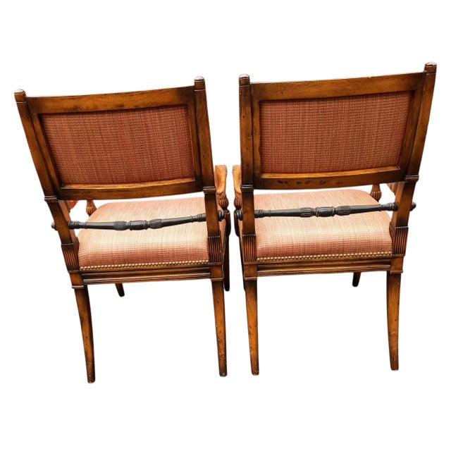 Own a Masterpiece of Classic American Craftsmanship With This Rare Set of Four Antique Hickory White Maple Armchairs. For Sale - Image 11 of 12
