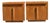 1950s Pair of Rare Paul László Inc. Beverly Hills Custom Ribbon Grain Mahogany Nightstands For Sale