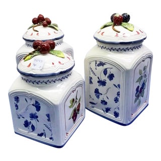Viileroy & Bosch Canister Set of 3 For Sale