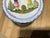 Ceramic Vintage French Hb Henriot Quimper Faience Shell Dish & Matching Massilly Tin Set For Sale - Image 7 of 13