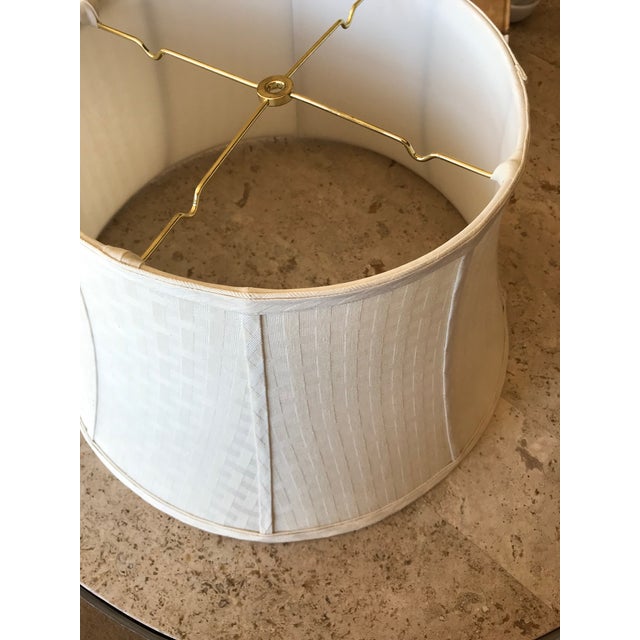 Vintage Lamp Shade Fully Lined With Spider Harp Fitter Chairish