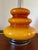 Opaline Ochre and Chrome Floor Lamp, 1970s For Sale - Image 6 of 9