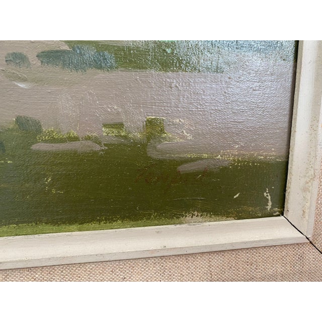 1970s Oil Painting by Victor Tempest For Sale - Image 5 of 9