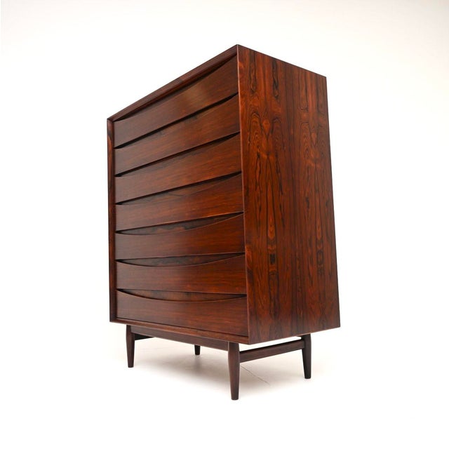 Arne Vodder Vintage Danish Chest of Drawers by Arne Vodder for Sibast, 1960s For Sale - Image 4 of 11