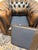 Vintage Chesterfield Club Chair in Brown Leather For Sale - Image 5 of 7