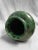 1920s 1920s Zanesville Tobacco Leaf Multi-Toned Green Glaze #102 Vase For Sale - Image 5 of 7