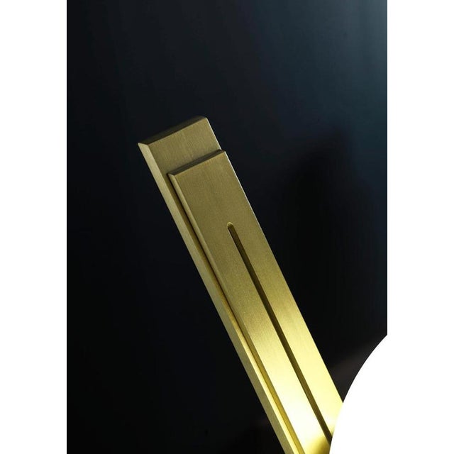 Italian Daphne Brass Pendant Lamp by Esperia For Sale - Image 12 of 14