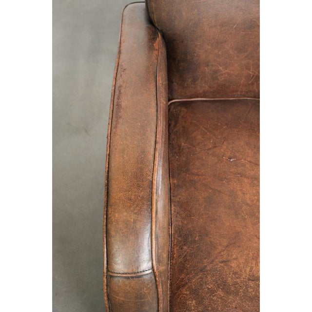 Vintage Sheepskin Armchairs, Set of 2 For Sale - Image 7 of 18