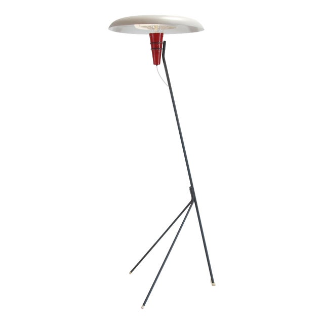 NX38 Floor Lamp by Louis Kalff for Philips, 1950s For Sale