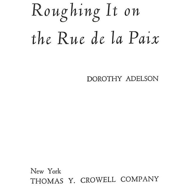 ADELSON, Dorothy [247] pp. Thomas Y. Crowell Company 1954 8 1/4" x 6" Jacket by Margot Tomes The story of an American in...