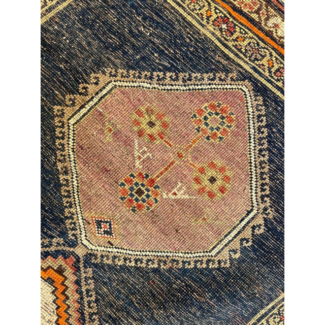 1920s Antique Persian Bijar , 3'3" X 13'2" For Sale - Image 5 of 6