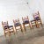 Late 20th Century Late 20th Century Rustic Natural Log Frame Dining Chairs With Traditional Serape Blanket Upholstery For Sale - Image 5 of 12