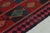 1920s Hand-Knotted Antique Persian Kilim in Pink, Red, Blue Geometric Pattern For Sale - Image 5 of 8