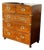 Brass Bound and Mahogany Campaign Chest from Ross & Co For Sale