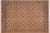 Black Elegant Gulzar Pak-Persian Gold/Black Wool Rug - 8'1'' X 10'1'' For Sale - Image 8 of 9