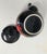 Mid 20th Century Vintage Japanese Black Ceramic Kyusu Teapot With Red Floral Motif For Sale - Image 5 of 8