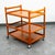 Extremely high quality solid teak bar cart by Johannes Andersen for Silkeborg Mobler. Very fine details and construction....