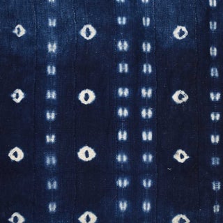 Vintage African Indigo Fabric For Sale