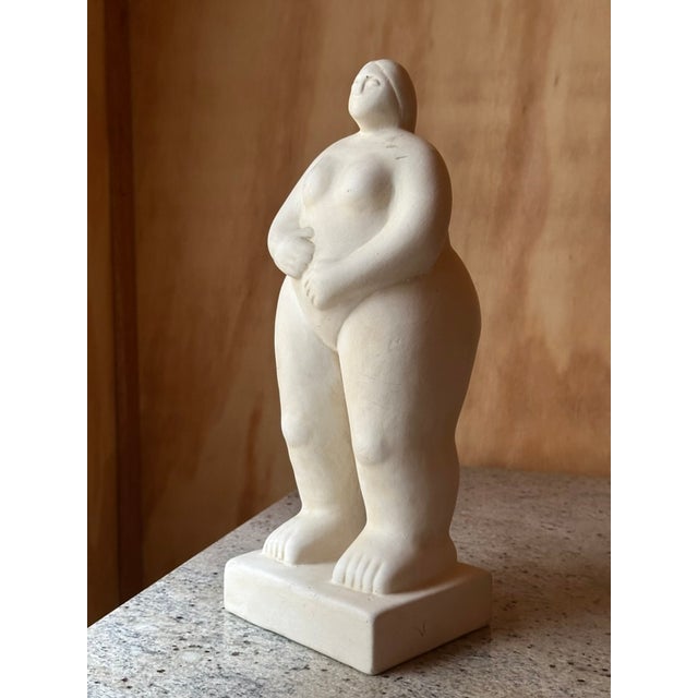 Modernist Ceramic Sculpture of Female Figure, 1970s For Sale - Image 10 of 11