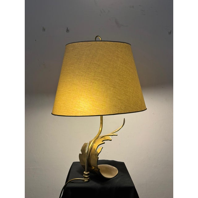 Osvaldo Borsani Brass Table Lamp from Osvaldo Borsani, 1950s For Sale - Image 4 of 10